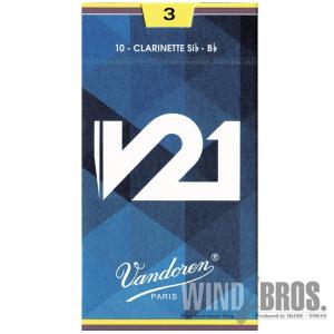 VANDOREN 「3.5」B♭クラリネット用リード バンドレン V21｜shibuya-ikebe