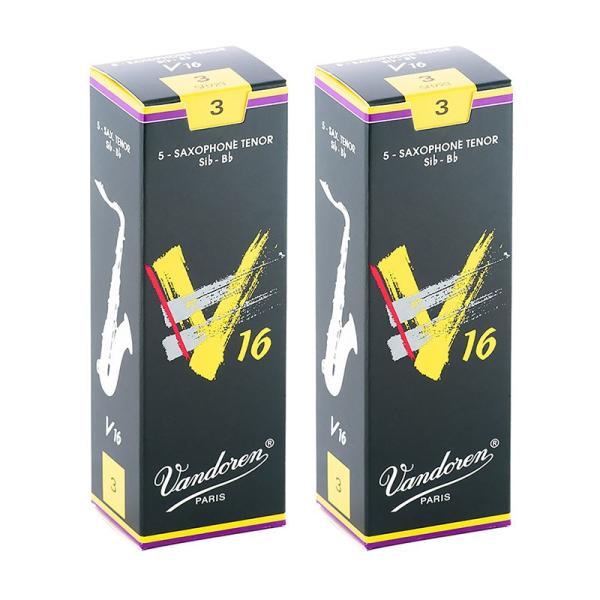 VANDOREN 【2個セット】《硬さ：3》テナーサックス用リード バンドレン V16 【宅配便発送...