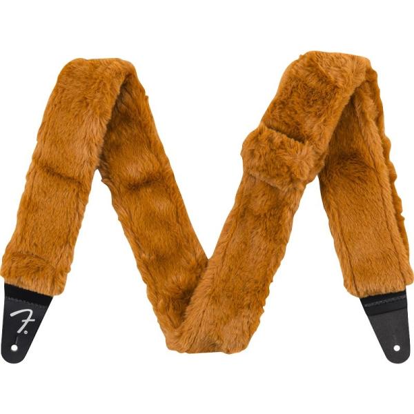 Fender USA Poodle Plush Strap (Rust) [0990642003]