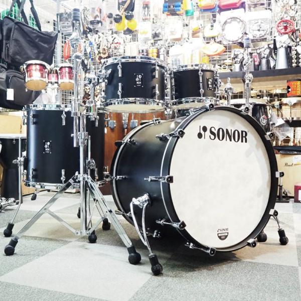 SONOR SQ1 Series 4pc Drumkit [BD22，FT16，TT12＆10] -...