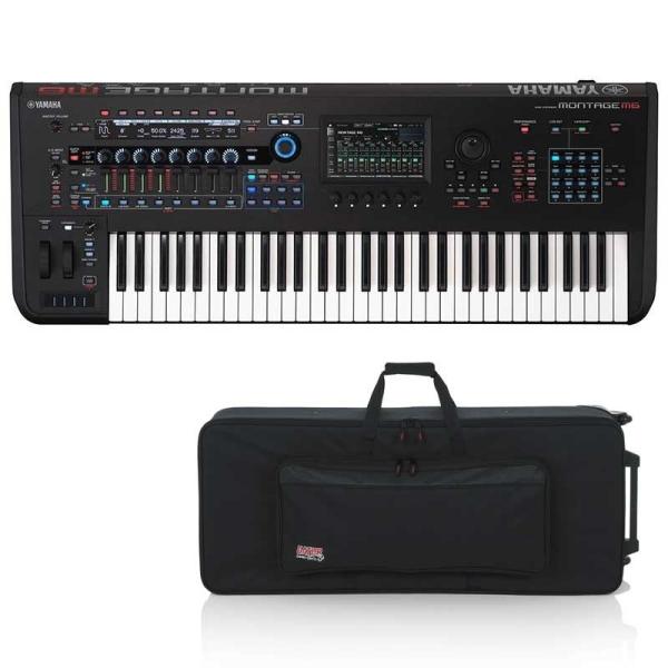 YAMAHA MONTAGE M6【キャスター付ケースセット】 Expanded Softsynth...