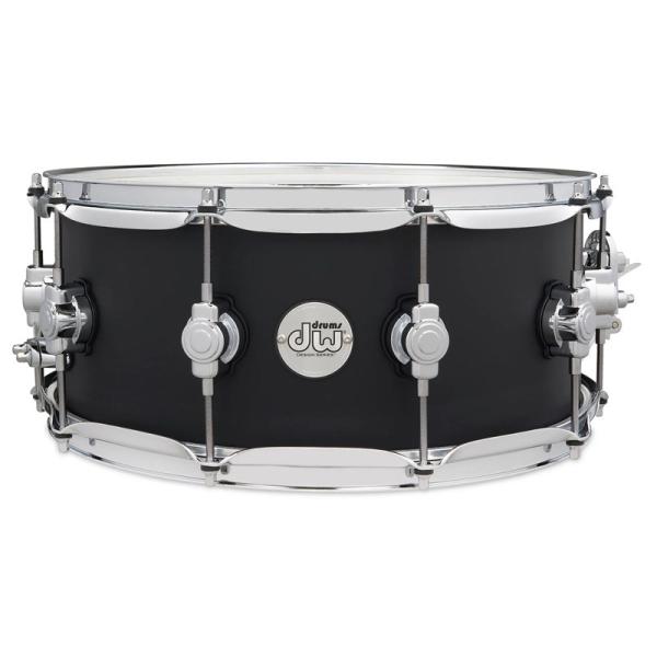 dw DDLM0614SSBL [Design Series Maple Snare， 14''×6...