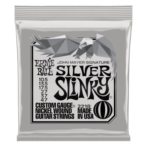ERNIE BALL John Mayer Silver Slinky Signature Elec...