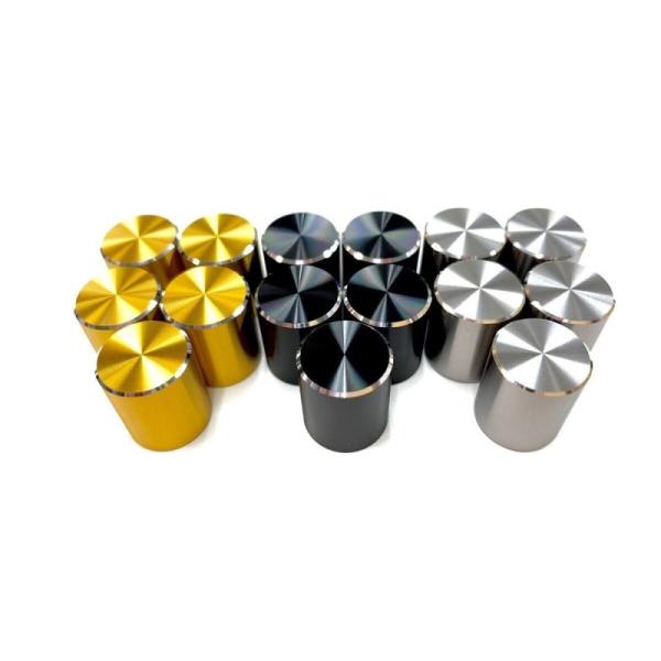 HATA ミニノブ5個セット 【ミリφ6.0/ブラック/ドットなし】 【チョイキズ特価】【春得セール...