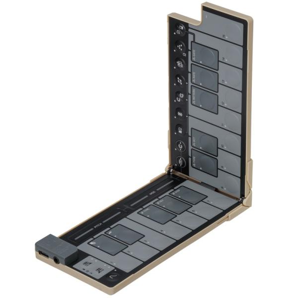 KORG 【夏先取り大特価セール】NANOKEY FOLD SB(サンドベイジュ)(折り畳み型コンパ...