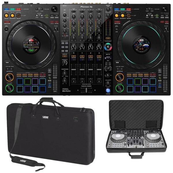 Pioneer DJ DDJ-FLX10 + UDG U8305キャリングケースSET【無償ダウンロ...