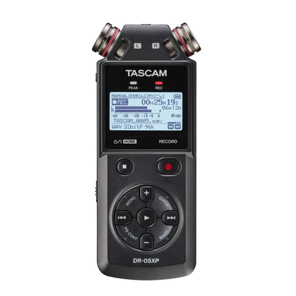 TASCAM DR-05XP(32ビットフロート録音対応ステレオポータブルレコーダー)(ハンディーレ...