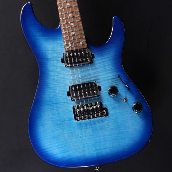Ibanez AZ Standard AZ24S1F-TXB (Transparent Turquo...