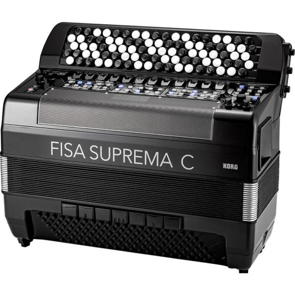 KORG FISA SUPREMA C BUTTON MATTE BLACK ボタン式 電子アコーデ...