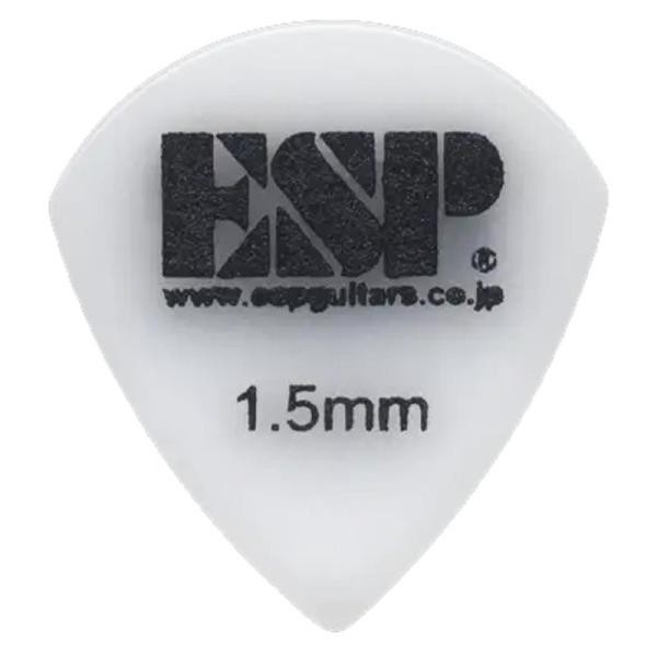 ESP PJ-PS15 WHITE ポリアセタール サンドグリップ PICK (ジャズシェイプ/1....