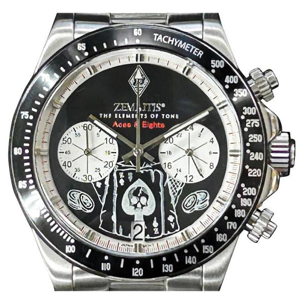 ZEMAITIS Watch [ZWCHRONO25AE/エース＆エイト・デザイン]