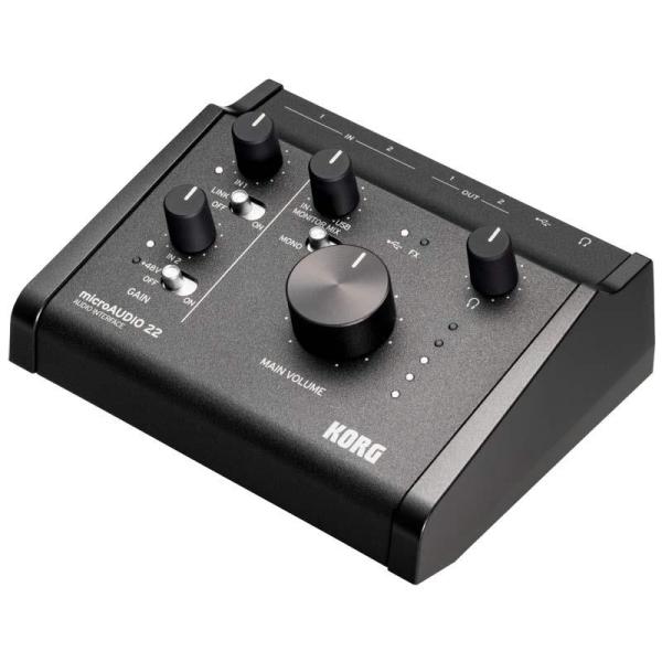 KORG 【春得セール】microAUDIO 22 AUDIO INTERFACE (オーディオイン...