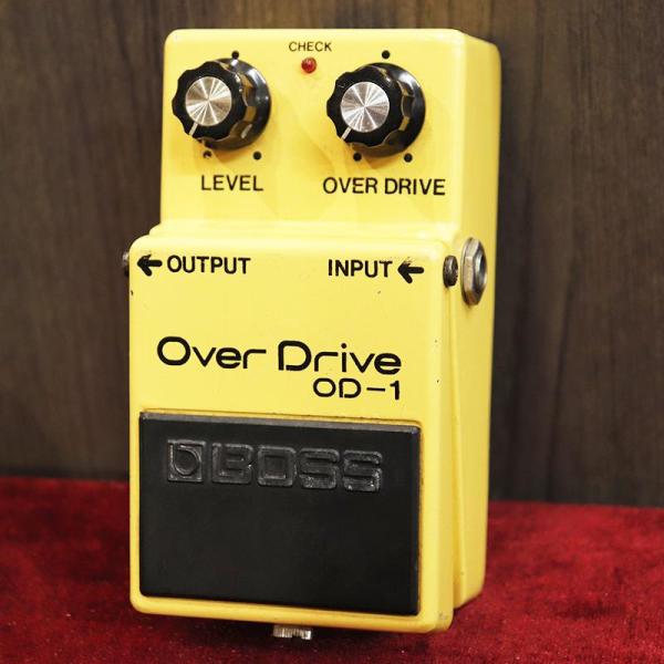 BOSS VINTAGE OD-1 Over Drive Long Dash Silver Scre...