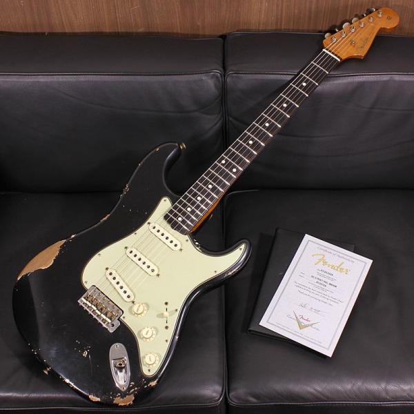 Fender Custom Shop MBS 1960 Stratocaster Relic Bla...