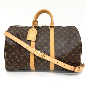 IT84851 ルイ・ヴィトン ボストンバッグ キーポル バンドリエール45 モノグラム M41418 LOUIS VUITTON 中古