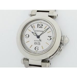 ◆ミウラ◆ カルティエ Cartier パシャC ビックデイト W31044M7 仕上/OH済｜shichi-miura