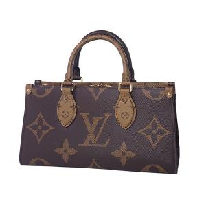 ◆ミウラ◆ルイ・ヴィトン LOUIS VUITTON モノグラム ジャイアント オンザゴーEW 2WAY ハンドバッグ M46653｜shichi-miura