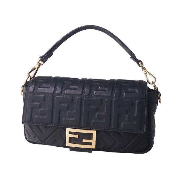 ◆ミウラ◆フェンディ FENDI マンマ バゲット ミディアム 2WAY ショルダーバッグ 8BR6...