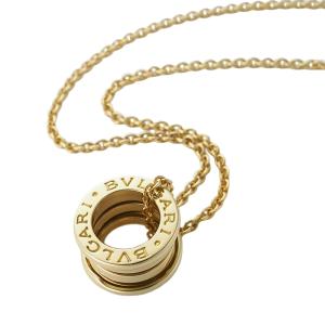 ◆ミウラ◆ ブルガリ BVLGARI ビーゼロワン B-zero1 ネックレス K18YG 仕上済