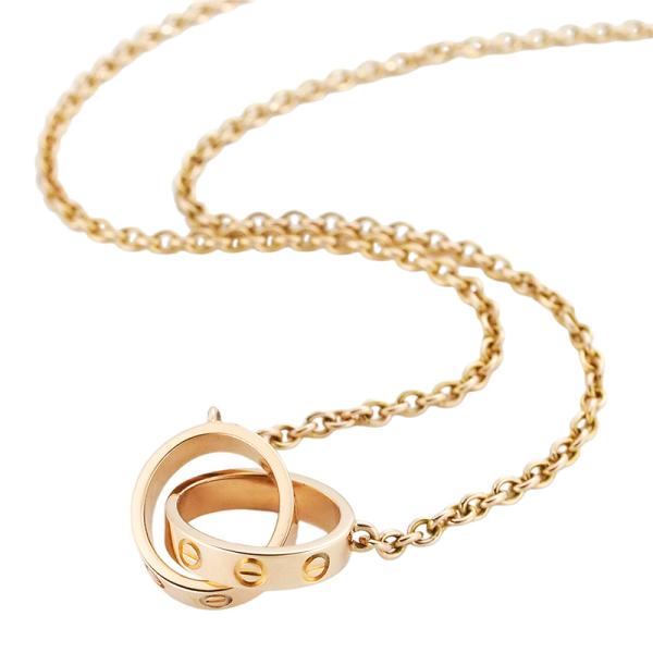 ◆ミウラ◆ カルティエ Cartier ベビーラブ ネックレス K18PG 仕上済
