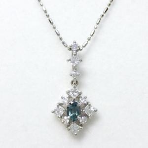 アレキサンドライト 0.25 ダイヤモンド 0.52 リング PT900 約11.5号