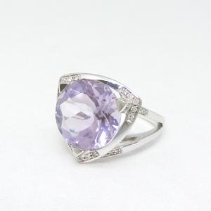 PT900 ダイヤモンド ピンキーリング 0.20CT : KOMEHYO ONLINESTORE 