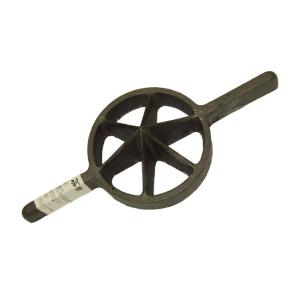 中 150mm 株 コジマ　鋳物製　竹割 六ツ割