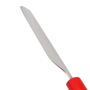 モリブデン鋼 レタス収穫包丁 赤柄 直刃 日本製の詳細画像4