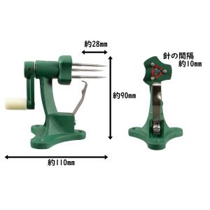 手動式柿皮むき器 ピーラー付 KJ-401 干...の詳細画像3