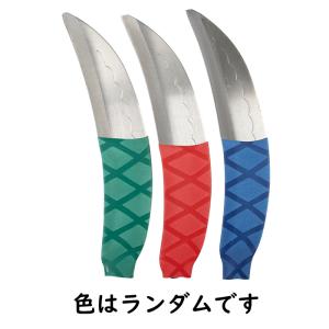 ステンレス製さつま芋皮むきナイフ ラバーグリップの詳細画像2