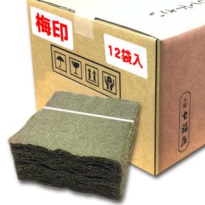 焼海苔業務用3切（横）＋7分切(中巻き)100枚梅印×12袋｜shichifukuya