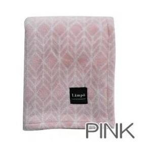 現代百貨 Lampo ブランケット マイクロフランネル HERRINGBONEデザイン PINK A462