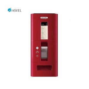 アスベル　S計量米びつ6kg　ライスストッカー　レッド　