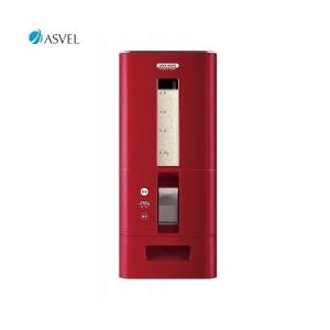 アスベル　S計量米びつ12kg　ライスストッカー　レッド　送料無料