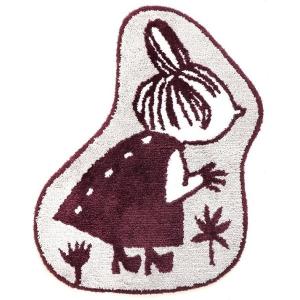 ヨコズナ MOOMIN アクセントマット こっち向いてリトルミイ