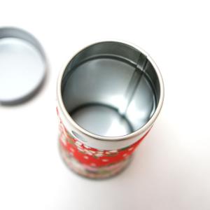 おしゃれな和柄の七味入れ 缶七味容器 和柄の紙を使用の詳細画像2