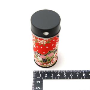 おしゃれな和柄の七味入れ 缶七味容器 和柄の紙を使用の詳細画像5
