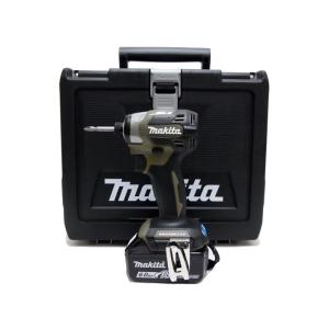 【未使用 新品】【数量限定大特価】 マキタ makita 充電式インパクトドライバ TD173DRGXO オリーブ 18V 6.0Ah セット品 バッテリ2個・充電器付き｜質のヤマザキ