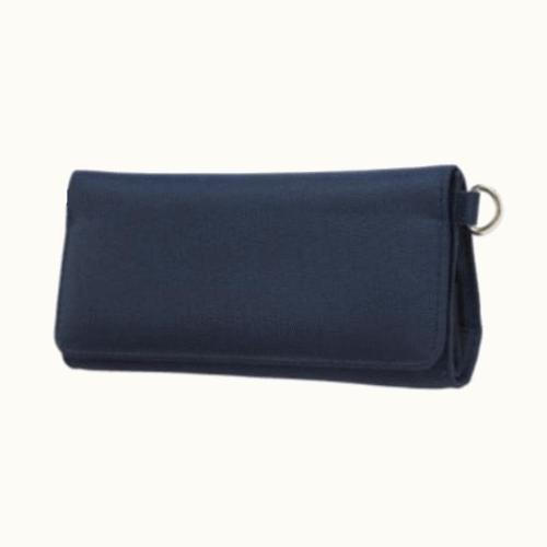 手巻きたばこ用 シャグポーチ ネイビー 坪田パール たばこアクセサリー 喫煙具 メール便250円対応