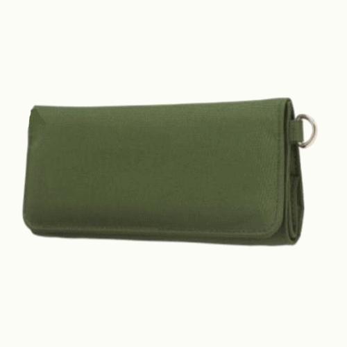 手巻きたばこ用 シャグポーチ オリーブ 坪田パール たばこアクセサリー 喫煙具 カーキ メール便25...