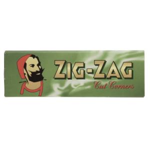 ZIG-ZAG ジグザグ グリーン フリーバーニング シングル 巻きたばこ用 ペーパー 50枚入り ...