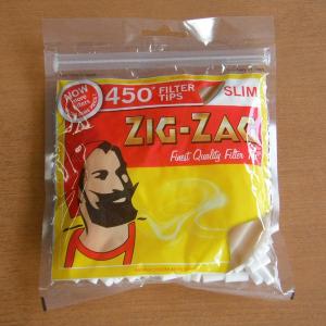 ジグザグ スリムフィルター 450 巻きたばこ用 約450個入り ZIG-ZAG シャグ メール便250円対応