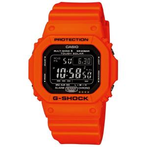 カシオ G-SHOCK レスキューオレンジシリーズ ソーラー電波 腕時計 メンズウォッチ GW-M5610MR-4JF 国内正規品｜shien