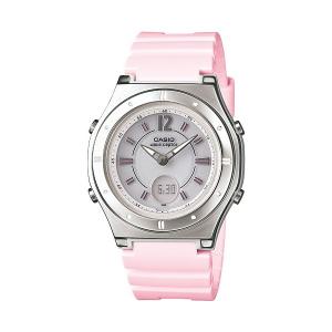 CASIO カシオ ウェーブセプター ピンク  ソーラー電波時計 LWA-M142-4AJF 女性用腕時計｜shien