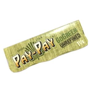 PAY-PAY 1 1/4 アルファルファで作られた世界初のローリングペーパー 76mm 50枚入り 喫煙具 手巻き シャグ メール便250円対応｜shien