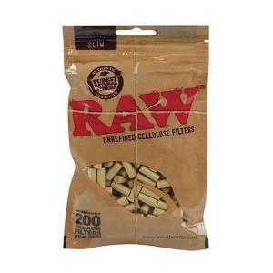 RAW ロー セルロースフィルター スリムサイズ 約200個入り