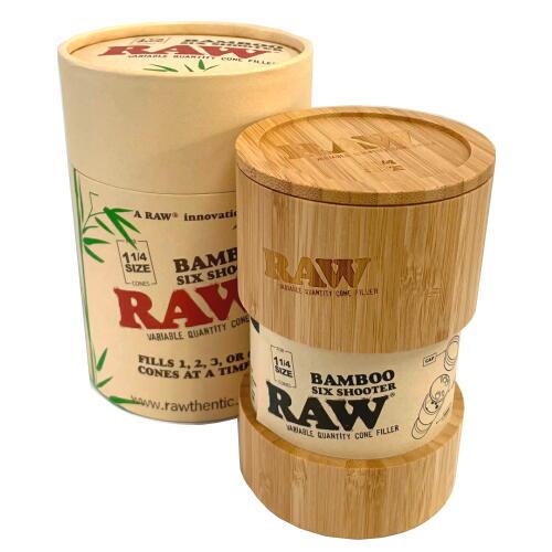RAW ロー バンブー シックス シューター  1 1/4サイズ 喫煙具 ロウ 竹製