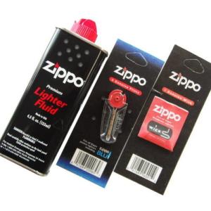 ZIPPO ジッポー オイルS缶1本 フリント 芯 3点セット 喫煙具