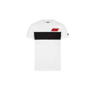 アウディ Audi Sport メンズ Tシャツ（ホワイト）