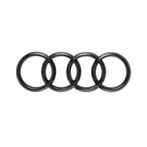 Audi（アウディ） Audi A1(GB)用 4リングブラックエンブレム : SHIFT